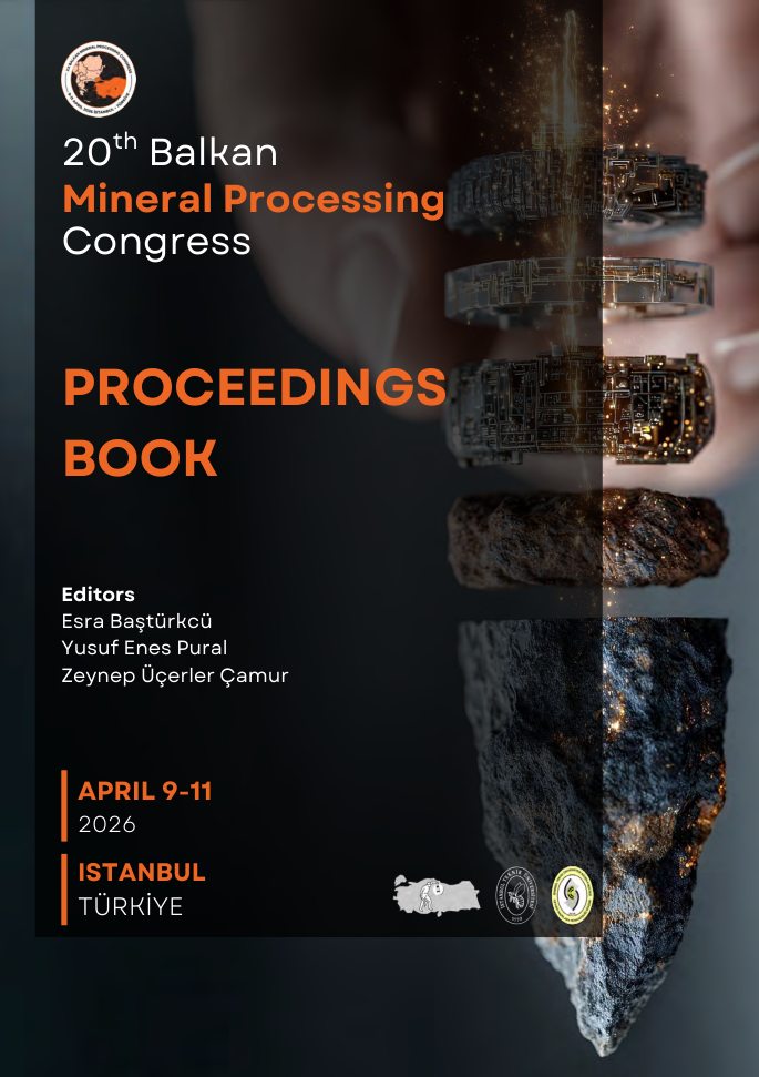 20th Balkan Mineral Processing Congress Proceedings Book Cover